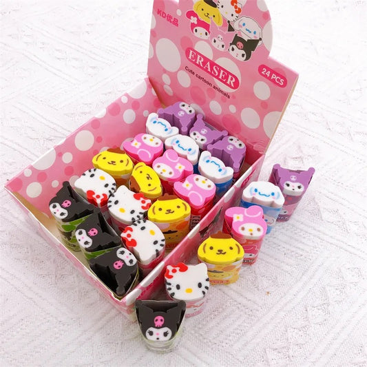 Goma/borrador larga sanrio al azar