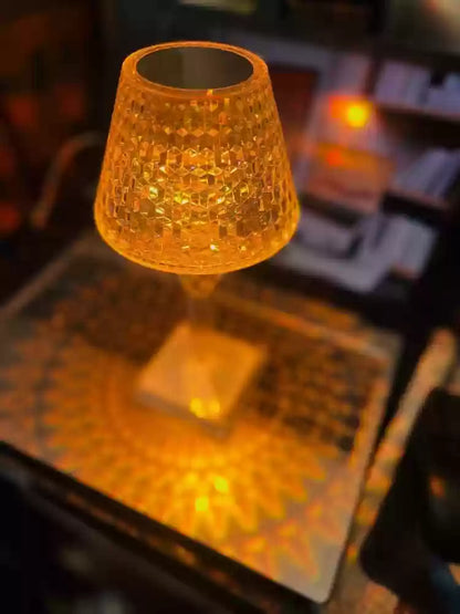Lámpara led tipo cristal escritorio