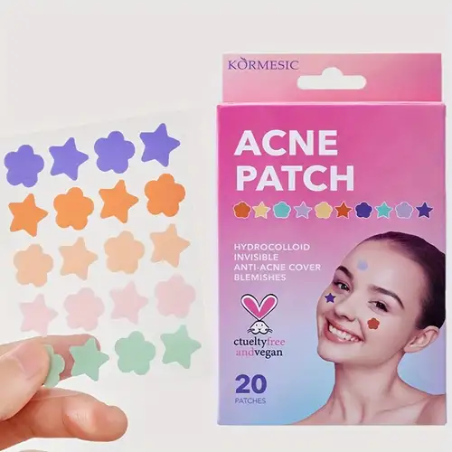 Tira de Parches/pegatinas para acné (acne patch)