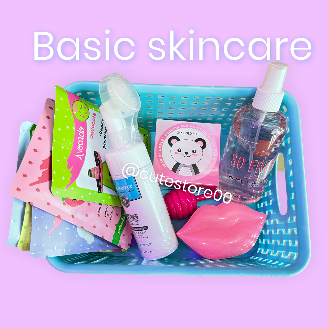 Kit basic skincare cute