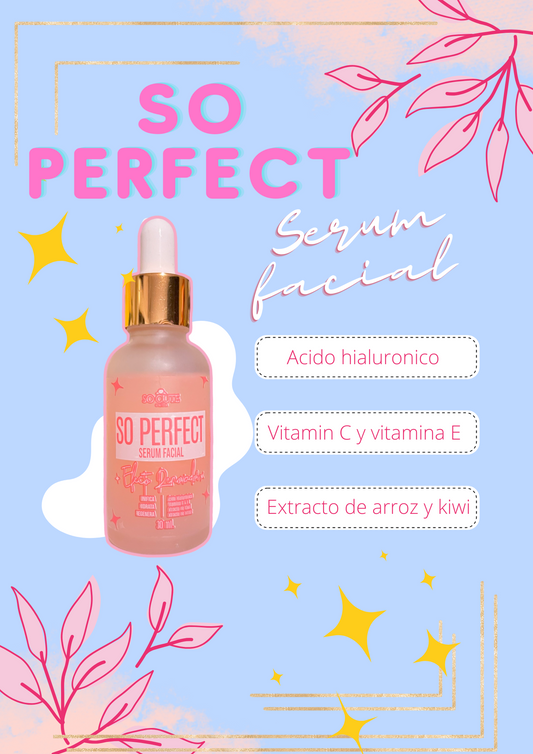 So Perfect ! serum facial / suero facial