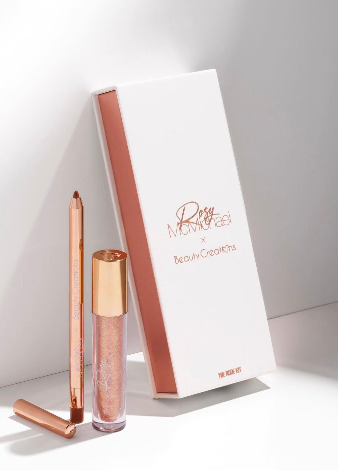 The nude kit / rosy mcmichael x beauty creations