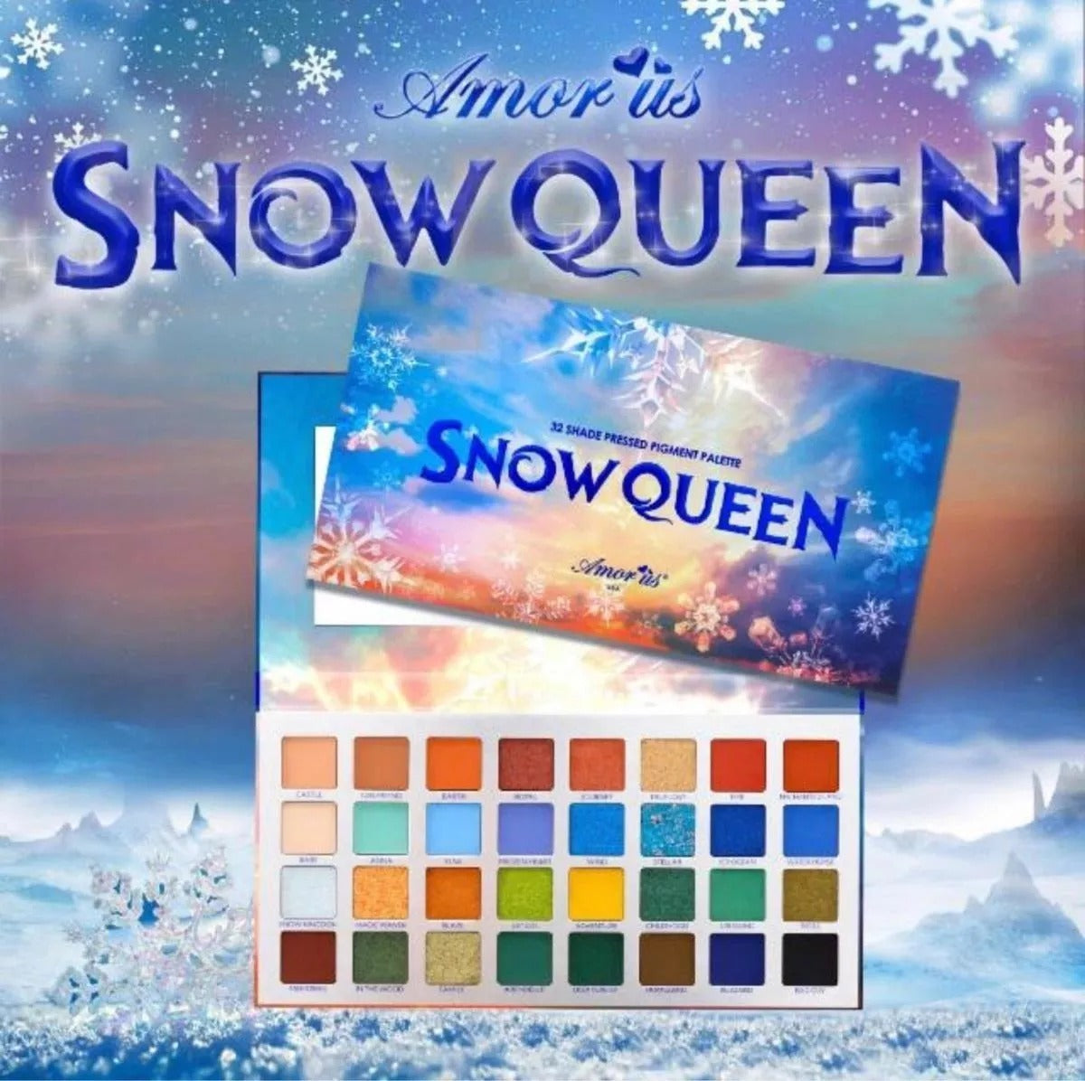 Snow Queen | Paleta de Sombras